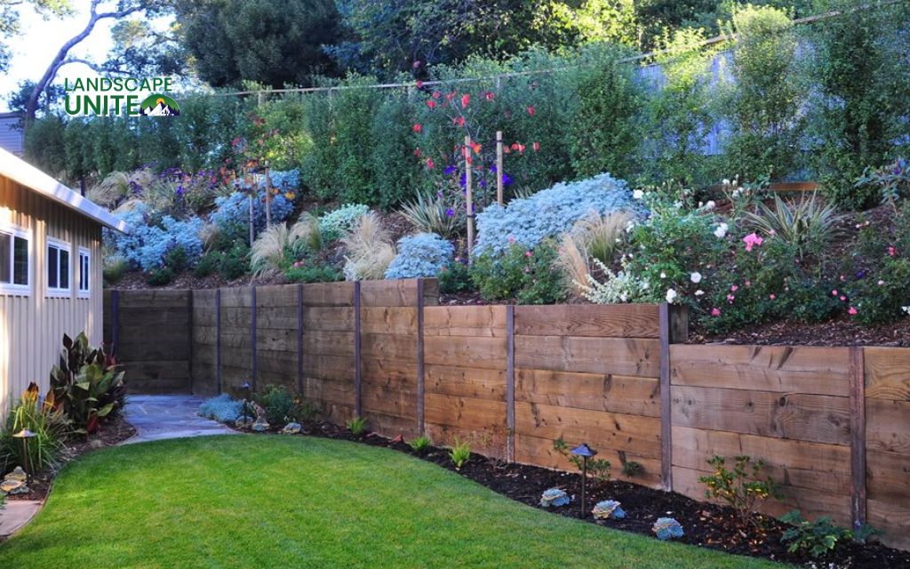 4 timber retaining walls