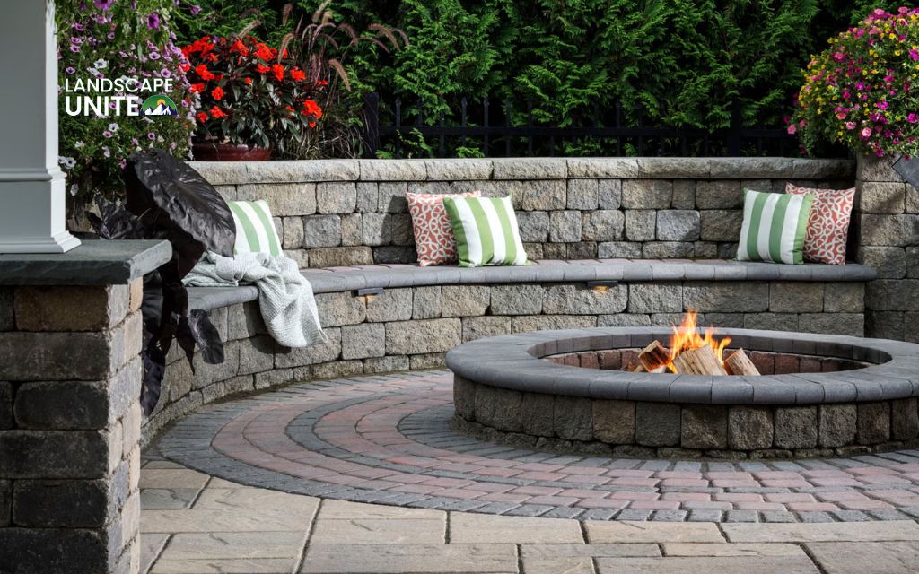 7 integrated seating walls